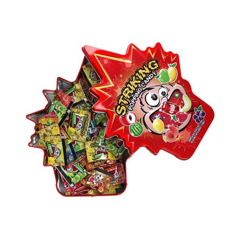 Striking Popping Candy – Boîte Assortie de 100 sachets