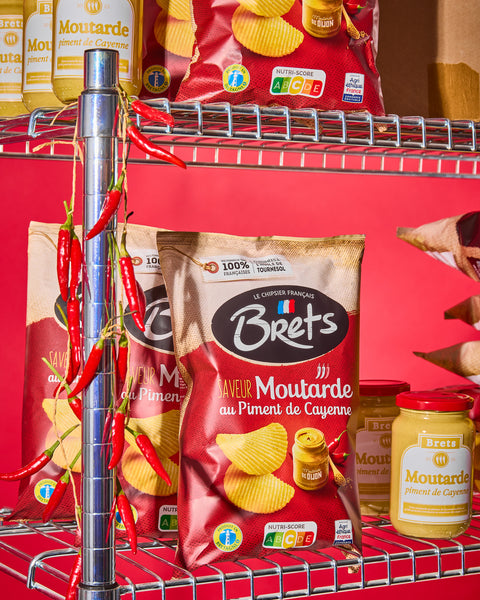 Chips Brets Moutarde au piment de Cayenne