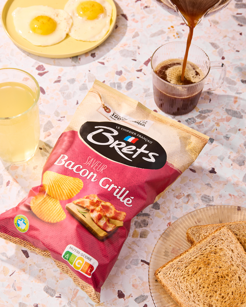 Chips Brets bacon