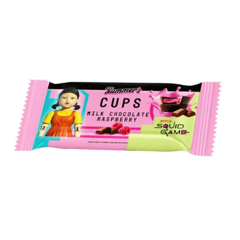 Squid Game Cups Chocolat Framboise