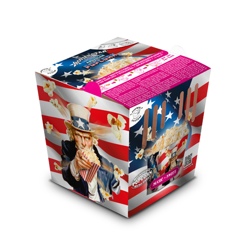 American Popcorn Box - sucré